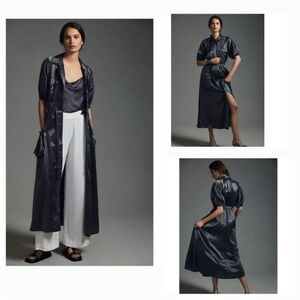 By Anthropologie samant chauhan Chic Black Maxi Dress NEW WITH TAGS
